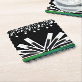 ミッドナイト鍵 ペーパーコースター (アングル)