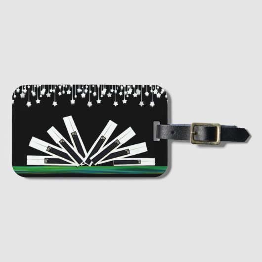 ミッドナイト鍵 ラゲッジタグ (正面横)