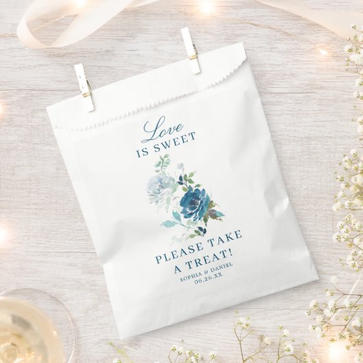 ミッドナイト開花フローラお気に入りバッグ愛は甘い フェイバーバッグ (クリップ留めされた状態)