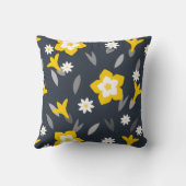 ミッドナイト開花 クッション (裏面)