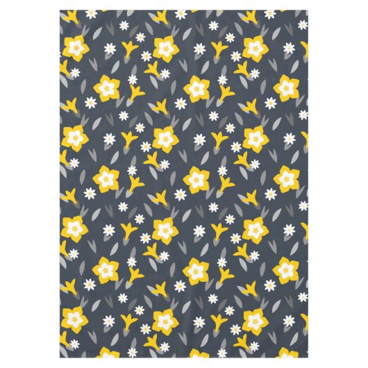 ミッドナイト開花 テーブルクロス (正面)