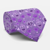 ミッドナイト開花 ネクタイ (ロール)