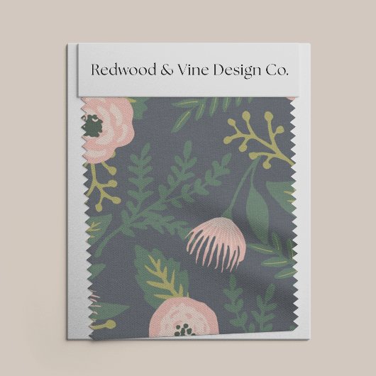 ミッドナイト開花 ファブリック