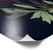 ミッドナイト開花 フォトプリント            (角)