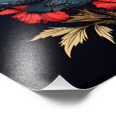 ミッドナイト開花 フォトプリント            (角)