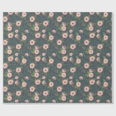 ミッドナイト開花 ラッピングペーパー (フラット)