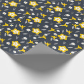 ミッドナイト開花 ラッピングペーパー (角)