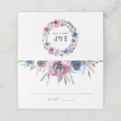 ミッドナイト開花 | 結婚s プレイスカード (外部開封)