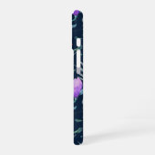 ミッドナイト開花 iPhone 16ケース (左側面)