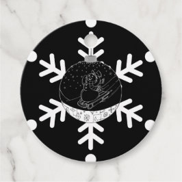 ミッドナイト雪だるま フェイバータグ