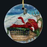 ミッドナイト魔法サブマリンSanta Ceramicオーナメント セラミックオーナメント<br><div class="desc">ミッドナイト魔法サブマリンオーナメントレポートこのデザインミッドナイト魔法サブマリンオーナメントサンタオーナメントこの甘いサンタオーナメントは、あなたの人生でサブマリナーまたはサブマリン配偶者のための優れた形見である。毎年、紙の水彩画を使フランスのって絵を描、自分の特別なセーラーーのために新しいサブマリン・サンタを作り、コミュニティの他の人々に提供する。今年のデザインは70時間を超えて完了した。私のアートの作品絵を描は300#の冷たいプレスの紙に手で水の色を使用して伝統的、柔らかく、古い、夢の世界を楽しんです。この作品色彩の鮮やかを見て想像は夜中の月光の北極圏。潜水艦は氷の中を押し通され、おそらくIcexのエクササイズの上恋しく思で、乗組員の家でいっぱいの、突然、魔法の月の夜にサンタがそりの中で発見された。この作品がシーズン中の喜びと共に皆様を迎え入れてくれることを願う！</div>