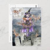 'ミッドナイト魔法'ポストカード ポストカード (正面/裏面)