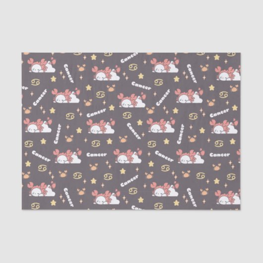 ミッドナイト魔法 – がん〔占星術の〕十二宮図ドリームランド 薄葉紙 (正面)