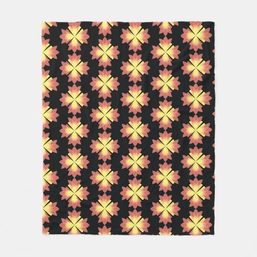 ミッドナイト魔法 フリースブランケット (正面)