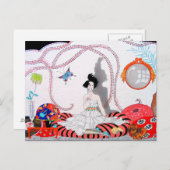 ミッドナイト！またはファッショナブルなアパート ポストカード (正面/裏面)