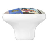 ミッドナイト·アメラウカナ·チャンピオンチキン·ノブ·プルBW セラミックノブ (側面)