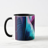 ミッドナイト・エンジェシー:ブラック・バラの暗い美しい マグカップ (左)