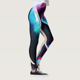 ミッドナイト・エンジェシー:ブラック・バラの暗い美しい レギンス