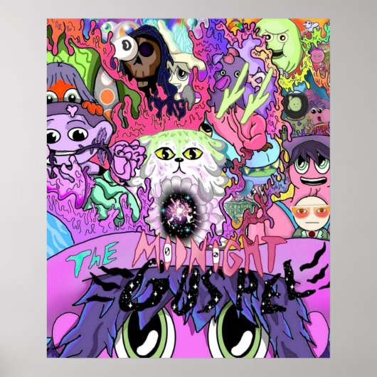 ミッドナイト・ゴスペル・トリビュート ポスター (正面)