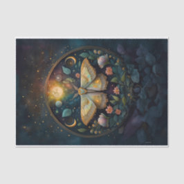 ミッドナイト・ゴッサマー・ウィングス、蛾&月 薄葉紙