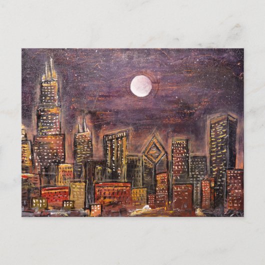 ミッドナイト・シカゴ© ポストカード (正面)