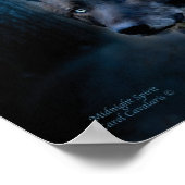 ミッドナイト・スピリット・アート・ポスター/プリント ポスター (角)