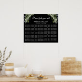 ミッドナイト・スプリング – アルファベット順の座席表 ポスター (キッチン)