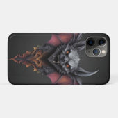 「ミッドナイト・テロ:怖いこうもりのインクスケッチ」 Case-Mate iPhoneケース (裏面(横))