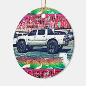 ミッドナイト・トラック・パーティー セラミックオーナメント (左)