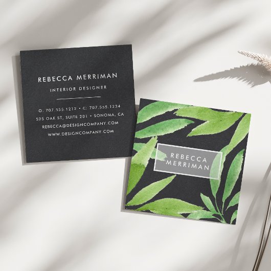 ミッドナイト・トロピクス スクエア名刺