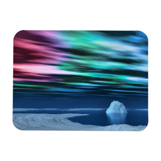 ミッドナイト・ドーン・フレキシブル・マグネット マグネット (横)