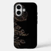 ミッドナイト・ブルーム・エレガンス Case-Mate iPhoneケース (裏面)