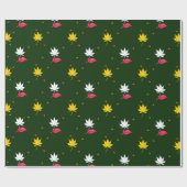 ミッドナイト・ポエトリー・クリスマス ラッピングペーパー (フラット)