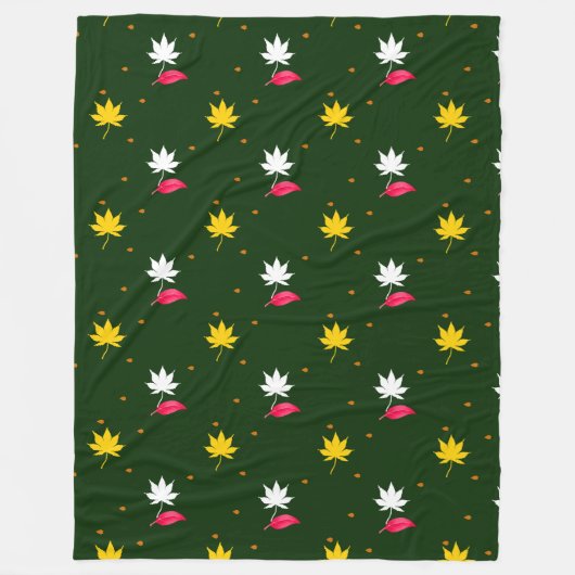 ミッドナイト・ポエトリー フリースブランケット (正面)