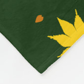 ミッドナイト・ポエトリー フリースブランケット (角)