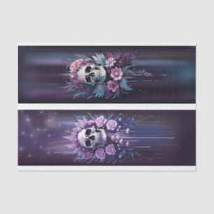 ミッドナイト・マカベ素晴らしル、プラムのゴシックスカル 薄葉紙