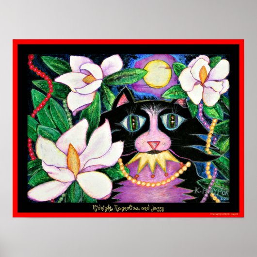 ミッドナイト、マグノリアス、ジャジー ポスター (正面)