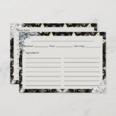 ミッドナイト・マジェシー・レシピ・カード エンクロージャーカード (正面/裏面)