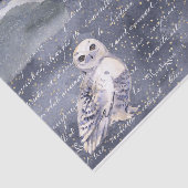 ミッドナイト・ムーン、フクロウ、フェザー・デクページ 薄葉紙 (詳細)