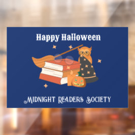 ミッドナイト・リーダーズ・ソサエティ ハロウィン窓用ステッカー ウィンドウサイン