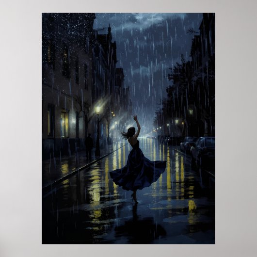 ミッドナイト・レインダンス ポスター (正面)