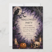 ミッドナイト・レイヴン・ハロウィンパーティ 招待状 (正面)