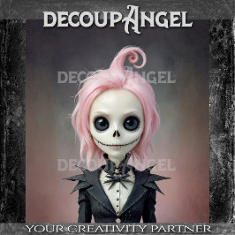 ミッドナイト・ワルツ・デコページ 薄葉紙