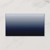 ミッドニ王室のーンブルー会計士名刺 名刺 (裏面)