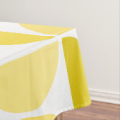 ミッドミニマルセンチュリー丼アートイエロー テーブルクロス (インサイチュ)