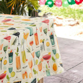 ミッドモダンカクテルパーティーテーブルクロス テーブルクロス