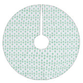 ミッドモダンガーランドツリースカート ブラッシュドポリエステルツリースカート (正面)