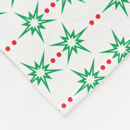 ミッドモダンガーランドフリースブランケット(3サイズ) フリースブランケット (角)