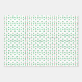 ミッドモダンガーランドラッピング紙 ラッピングペーパーシート