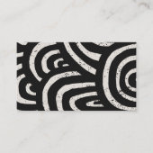 ミッドモダンセンチュリーグランジアーチシック 名刺 (正面)